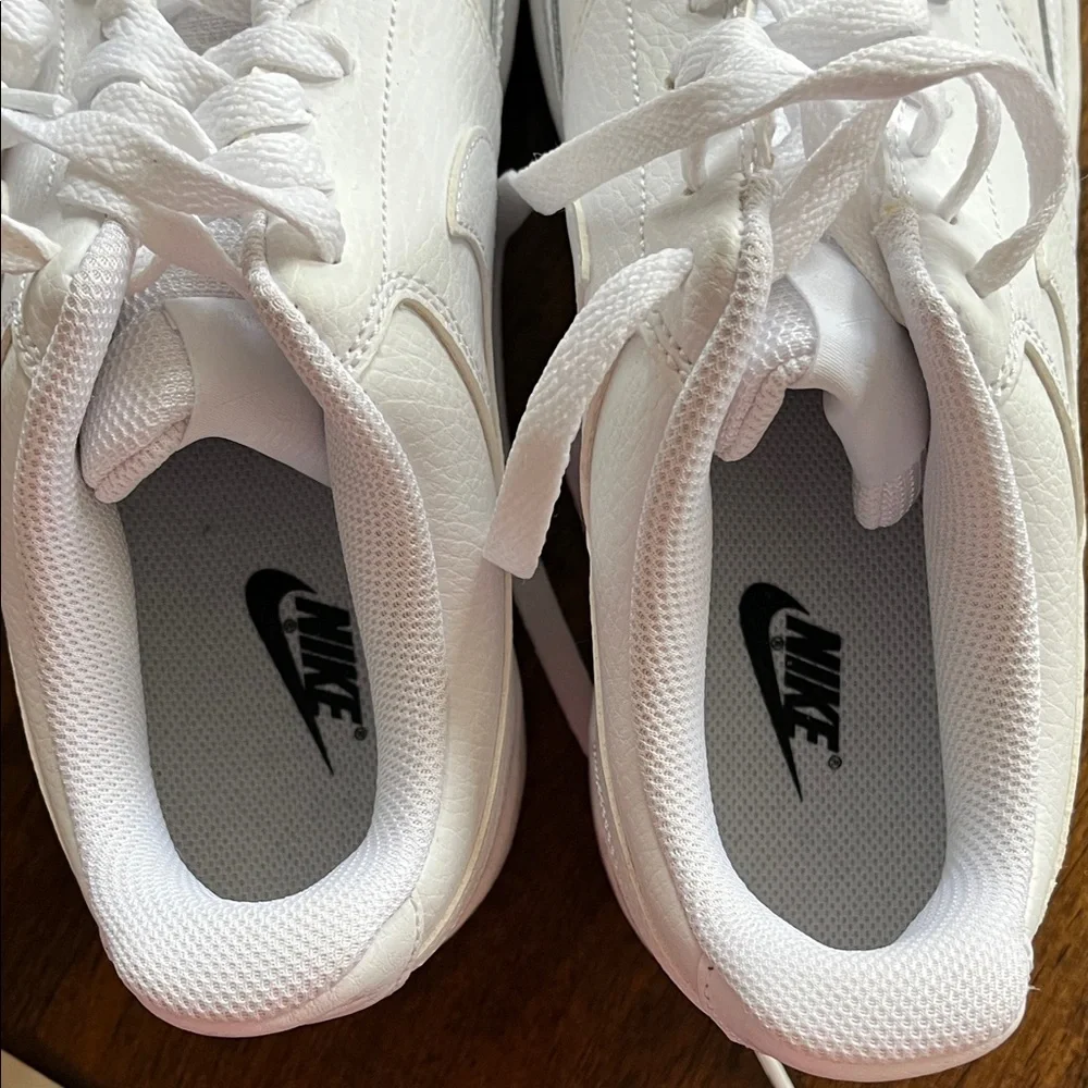 Nike White Low-Top Leather Sneakers
New size 9.5 women’s - Picture 7 of 8